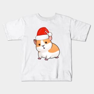 Guinea Pig Santa Kids T-Shirt